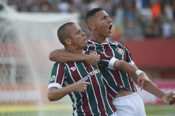 Marcos Júnior e Richarlison - Fluminense x Cruzeiro