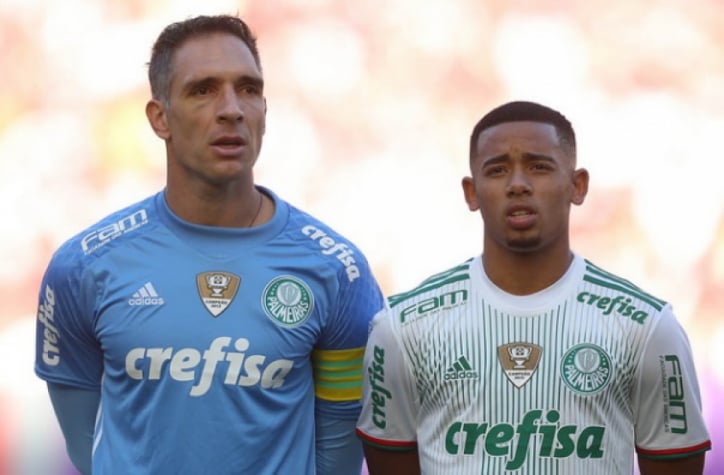 Fernando Prass e Gabriel Jesus