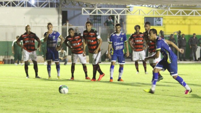 Alfredo, autor do gol de empate do Luverdense contra o Vasco (Foto: Assessoria/Luverdense Esporte Clube)