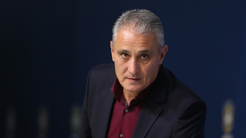 Técnico da Seleção Principal Tite e Coordenador Edu Gaspar
