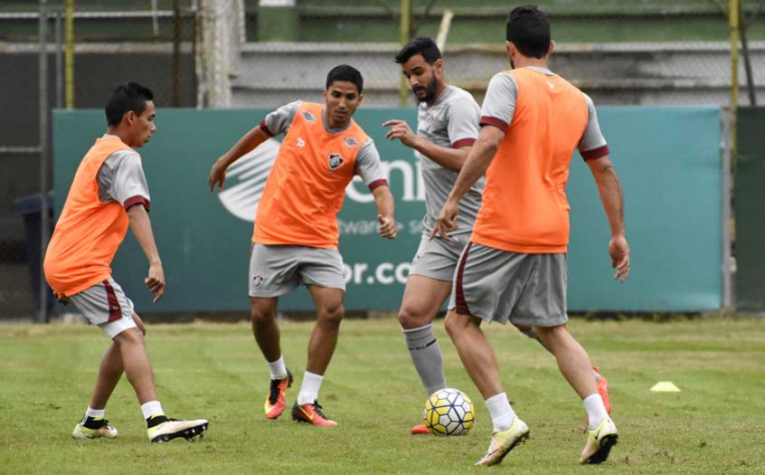 Henrique Dourado - Treino do Fluminense