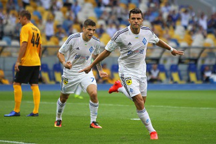 Júnior Moraes, atacante do DÃnamo Kiev (Foto: Divulgação)