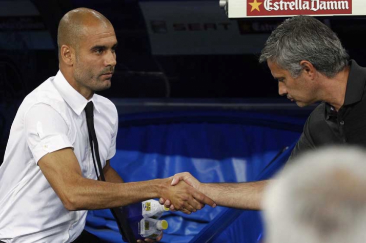 Guardiola e Mourinho