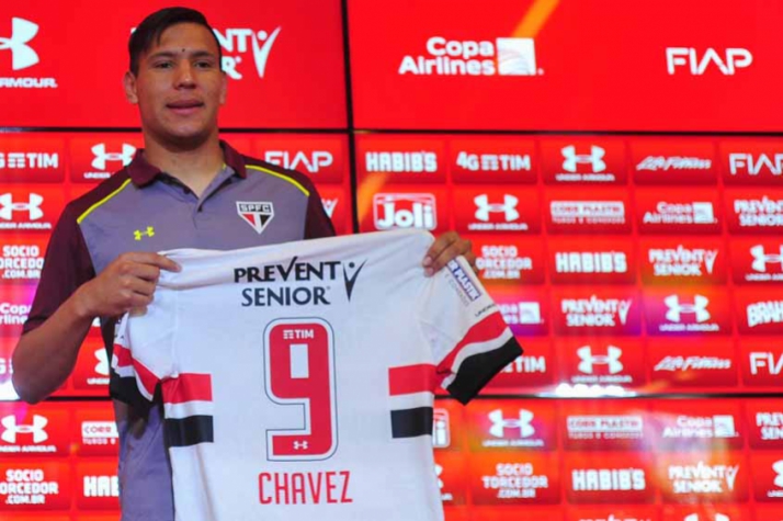 Apresentação de Chavez no São Paulo