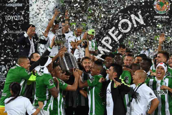 Atletico Nacional x Del Valle (Foto:AFP)