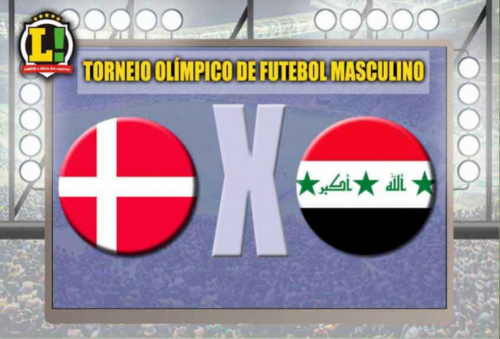 Apresentação Dinamarca x Iraque Torneio Olímpico de Futebol Masculino