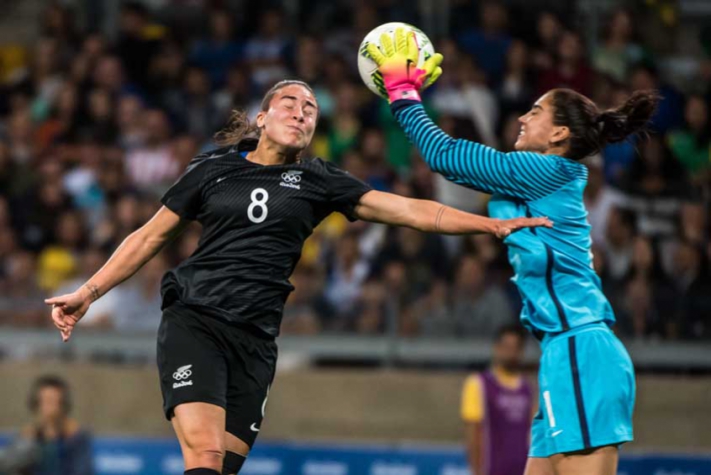 USA X NOVA ZELANDIA (Foto:GUSTAVO ANDRADE / AFP)