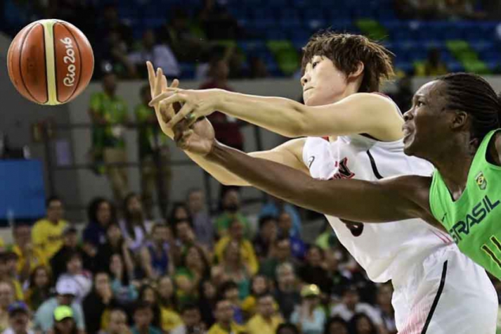 Brasil x Japão - Basquete (Foto:AFP)