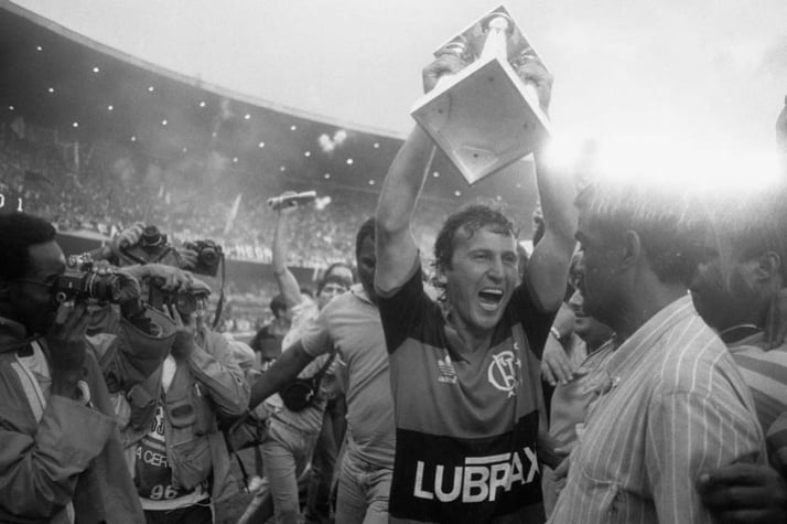 Flamengo - comemorando título brasileiro de 1987