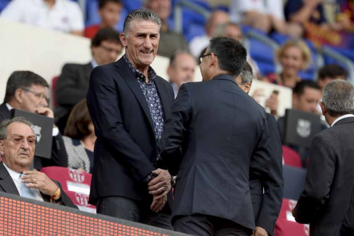 Bauza e Bartomeu - Barcelona x Sampdoria - Joan Gamper