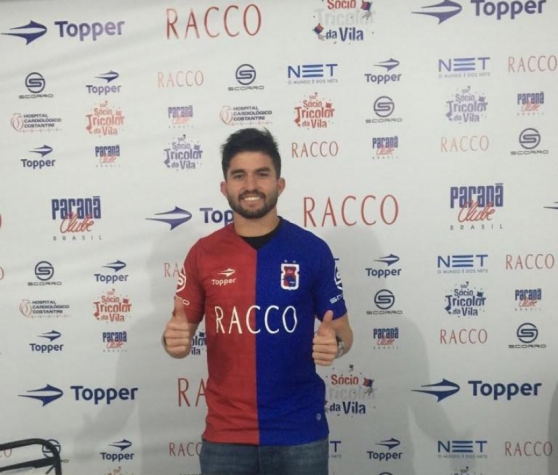 Novo reforço, atacante Guilherme Queiroz assina e fica à disposição no Paraná Clube