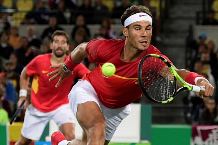 Nadal e Lopez x Mergea e Tecau (Foto:AFP)