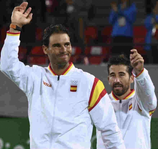 Rafael Nadal e Marc López