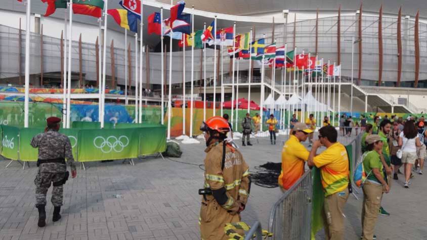 Rio 2016 - Acidente