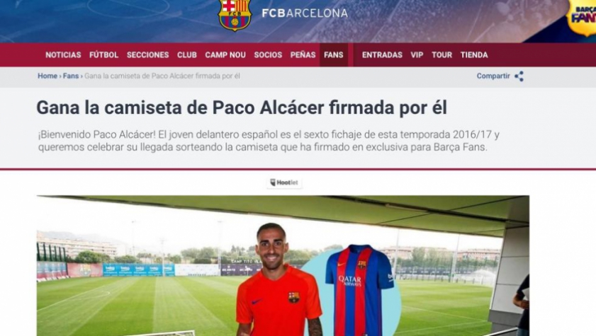 Alcácer no Barcelona