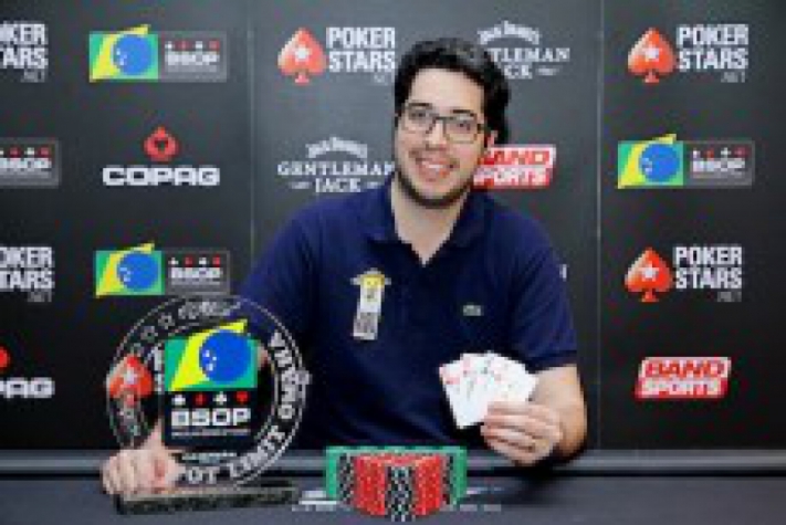 Líder do ranking do Campeonato Paulista, Eder já ganhou evento no BSOP Natal