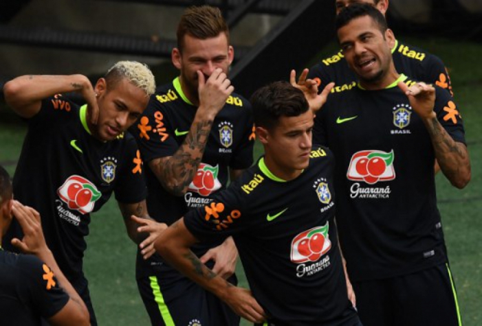 Treino Seleção Brasileira