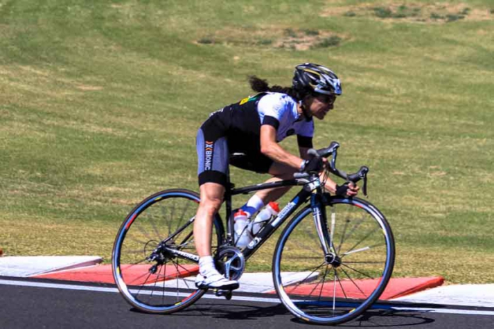 Ciclista Dani Genovesi (Foto:Arquivo Pessoal)