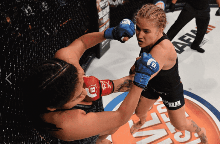 Anastasia Yankova venceu Veta Arteaga no Bellator 161 via decisão dividida