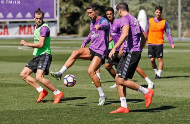 Treino do Real Madrid