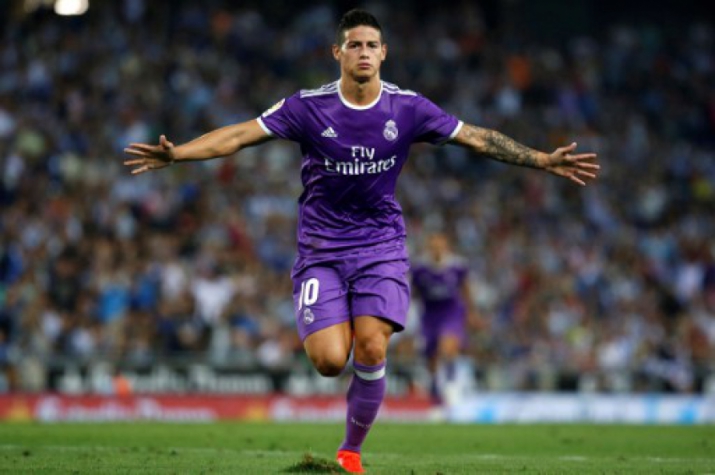James RodrÃguez - Espanyol x Real Madrid