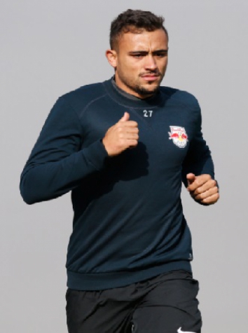 Guilhernme Lazaroni em treino do Red Bull Brasil (Foto: Divulgação)