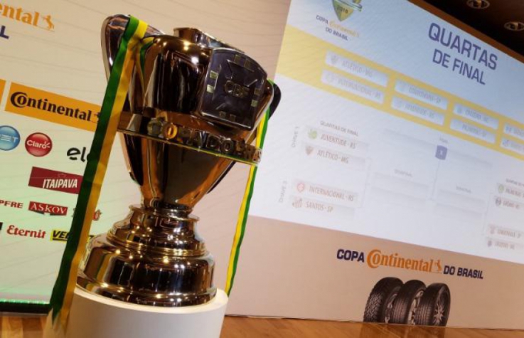 Chaveamento aponta caminho mais difícil rumo à final da Copa do Brasil