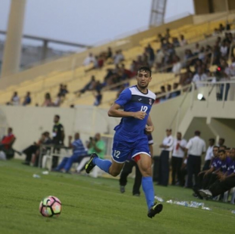 ​Everton marcou o quinto gol em três jogos no Bahrein (Foto: Divulgação)