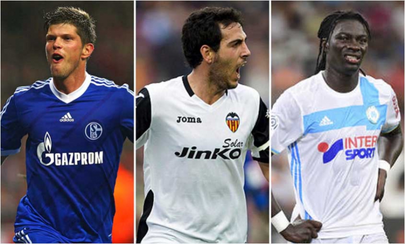 Montagem - Schalke x Valencia x Olympique