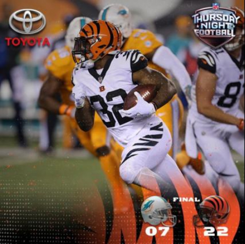 NFL - Bengals x Dolphins
