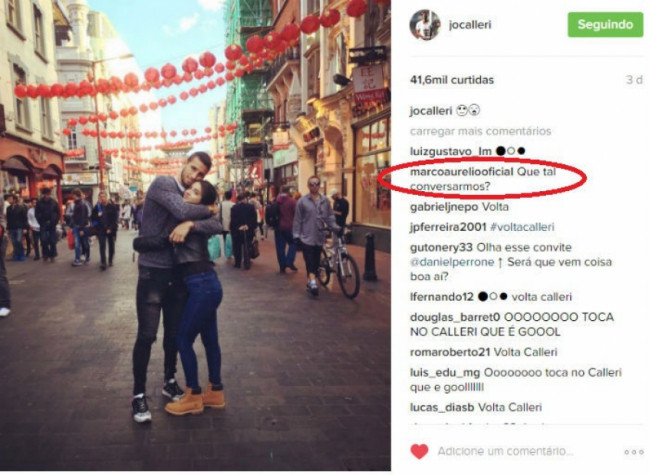Calleri e Marco Aurélio Cunha - São Paulo