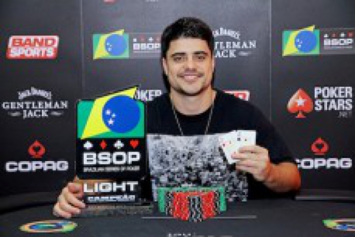 Goiano Ramon Segratto venceu evento do BSOP de Camboriú
