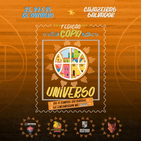 Copa Universo de Basquete será realizada em Salvador (Foto: Divulgação)
