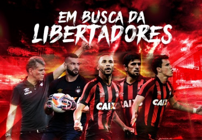 montagem Atlético-PR