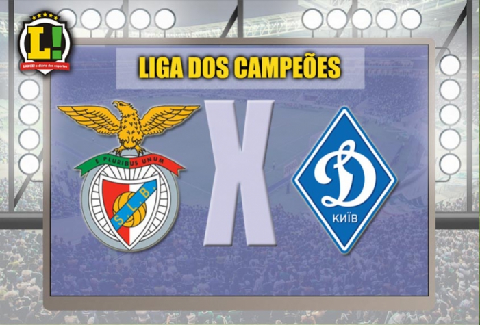 Apresentação Benfica x DÃnamo de Kiev Liga dos Campeões