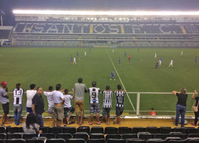 Santos x Cruzeiro no sub-20