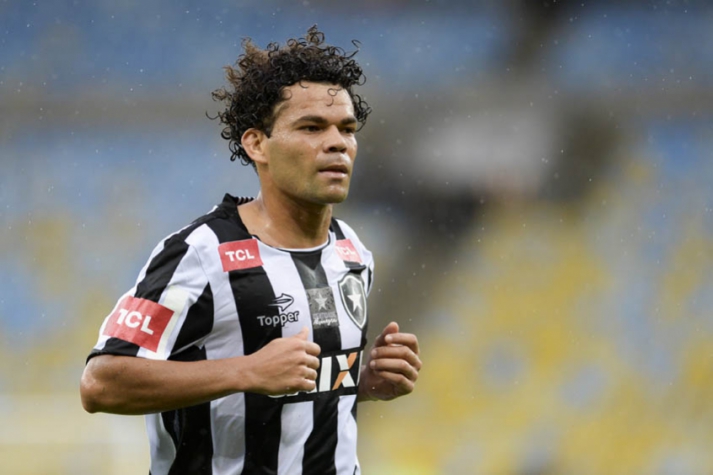 Camilo, do Botafogo, no jogo com o Flamengo