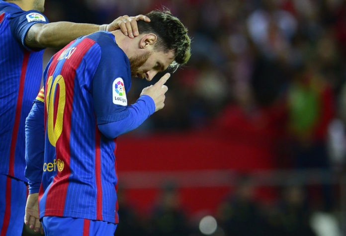 Messi - Sevilla x Barcelona