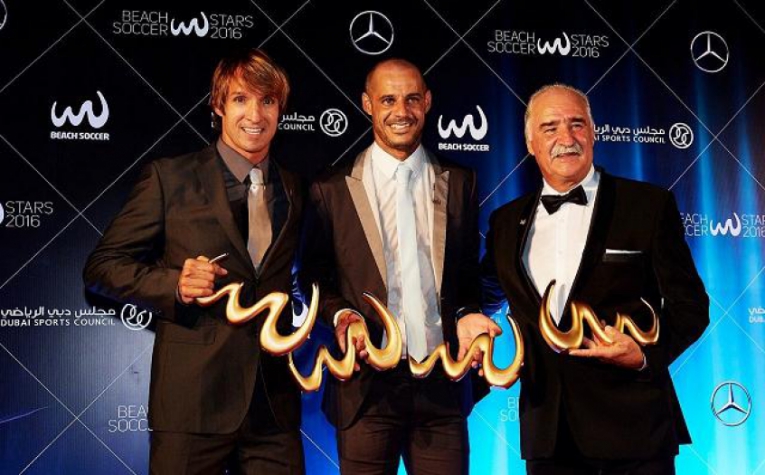 Andrade recebeu premiação histórica (Divulgação)