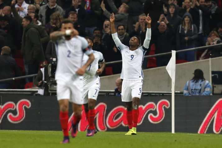 Gol Sturridge - Inglaterra x Escócia