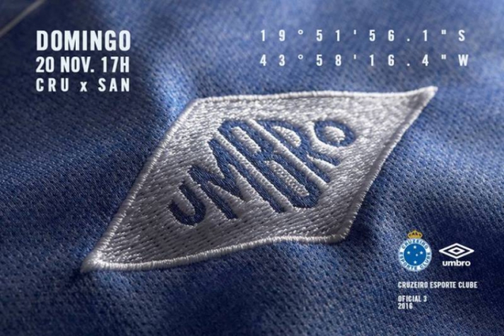 Cruzeiro vai lançar terceiro uniforme neste domingo