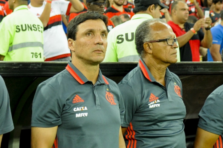 Zé Ricardo e Jayme de Almeida - Flamengo x Coritiba