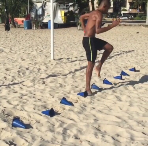 Jorge Fellipe mantém a forma para voltar a jogar em breve (Divulgação)