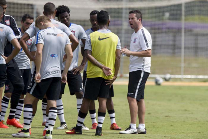 Treino do sub-20 do Corinthians - No novo centro de treinamento da base do Corinthians