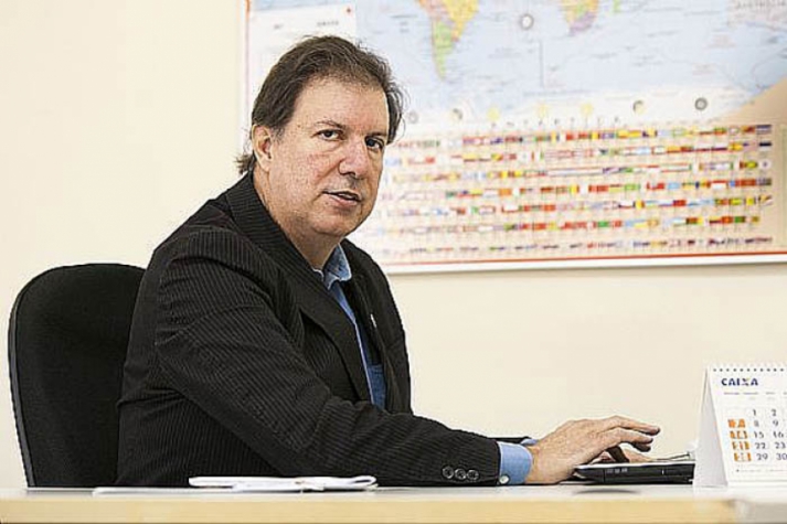 O presidente da CBAt, José Antonio Martins Fernandes, o Toninho