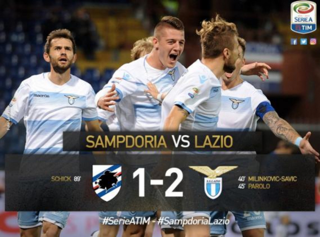 Sampdoria x Lazio