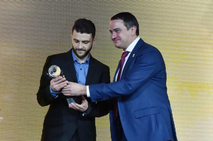 Júnior Moraes, atacante do DÃnamo Kiev (Foto: Divulgação)