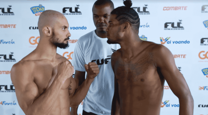 FLC 4: Luan Danger e Fiuri Ribeiro se desentendem e pesagem quase termina em briga