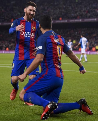 Suárez e Messi