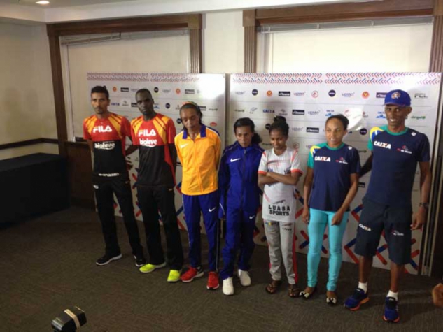 Coletiva de imprensa da São Silvestre